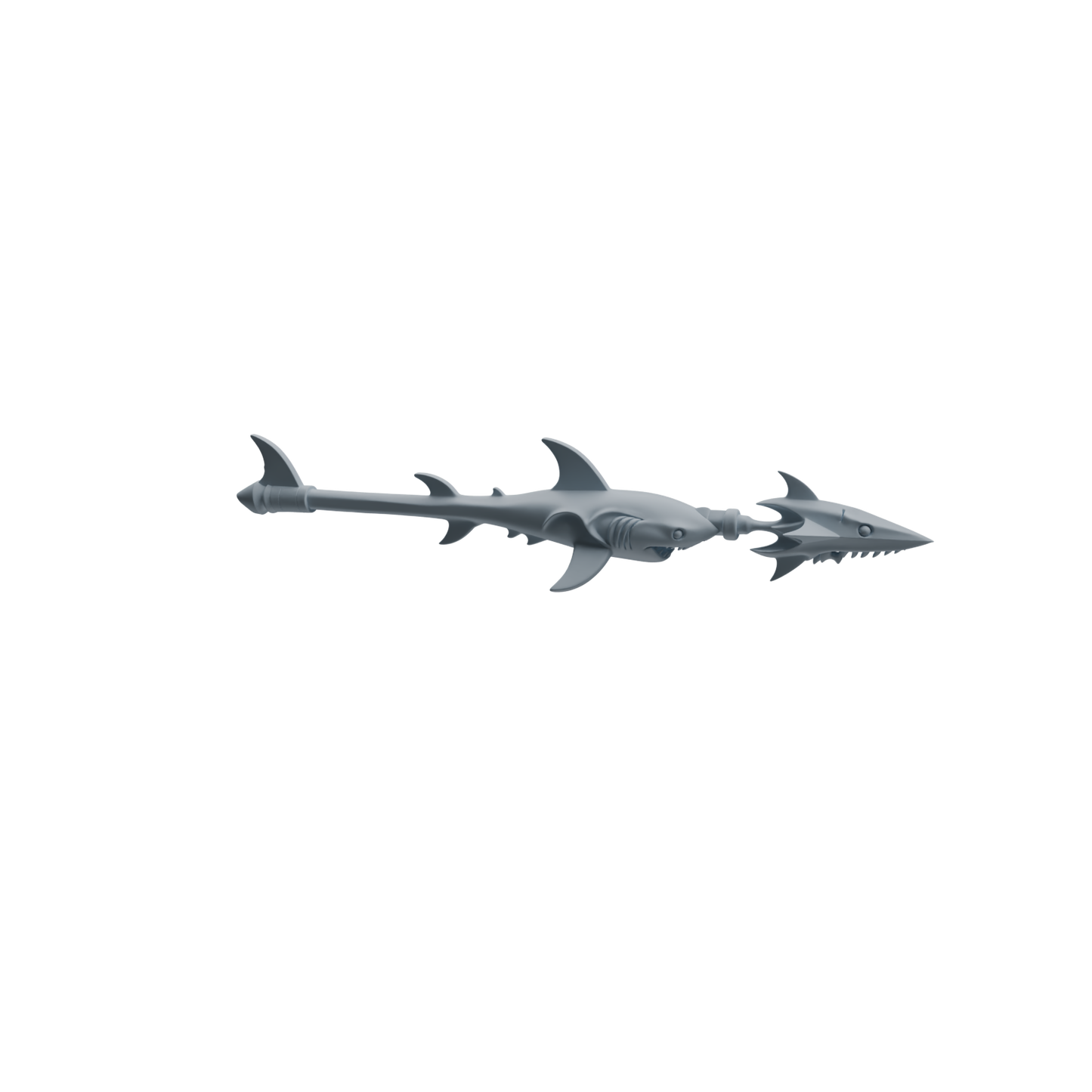 MRY-SFW LYGS428 Shark Shaped Decorative Weapon Modern Model 3 pcs