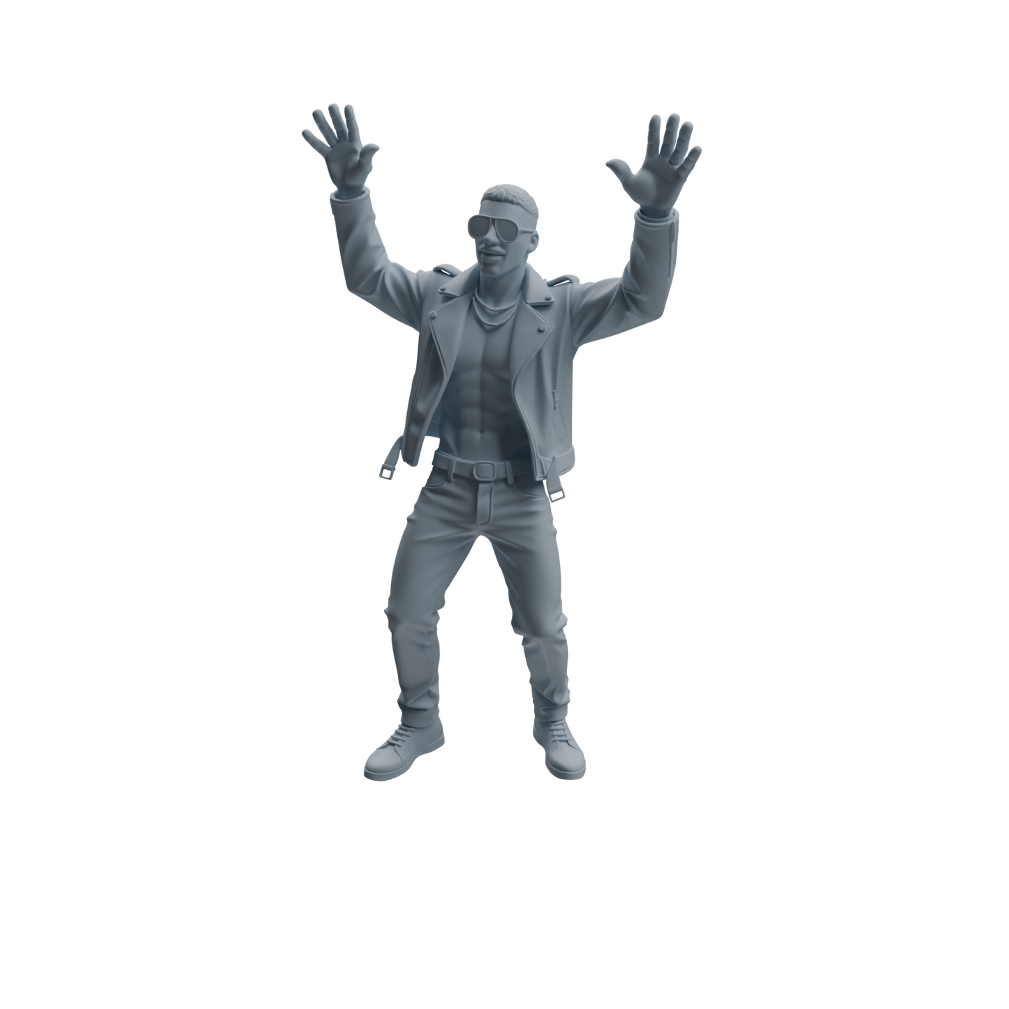 MRY-SFW LYTR927 Nightclub Dancer Man Character Modern Model 4 pcs