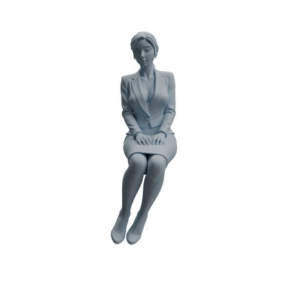 MRY-SFW LYTR975 Business-Suit Office Woman Character Modern Model 4 pcs