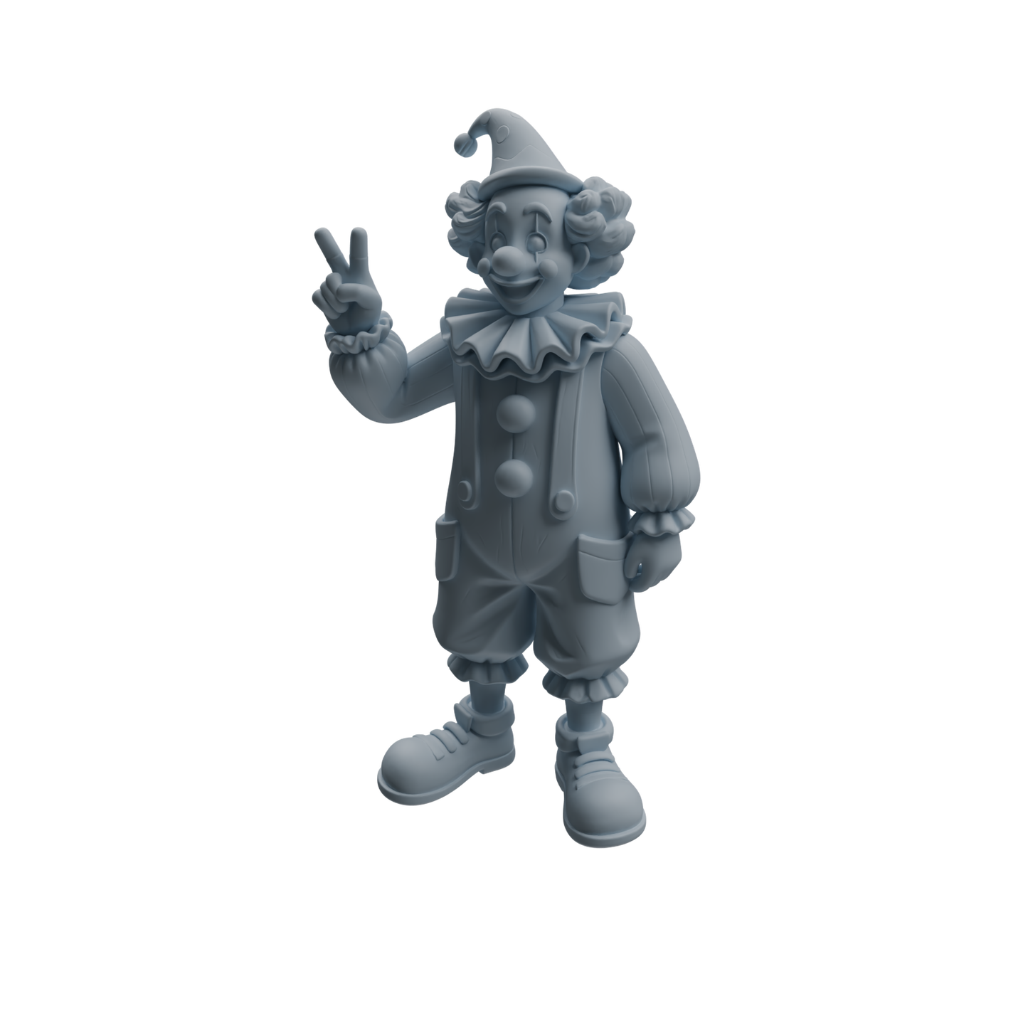 MRY-SFW LYTR1054 Clown Character Modern Model 4 pcs