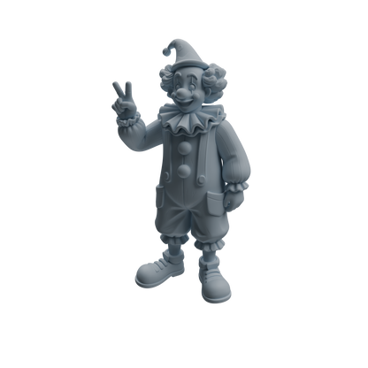 MRY-SFW LYTR1054 Clown Character Modern Model 4 pcs