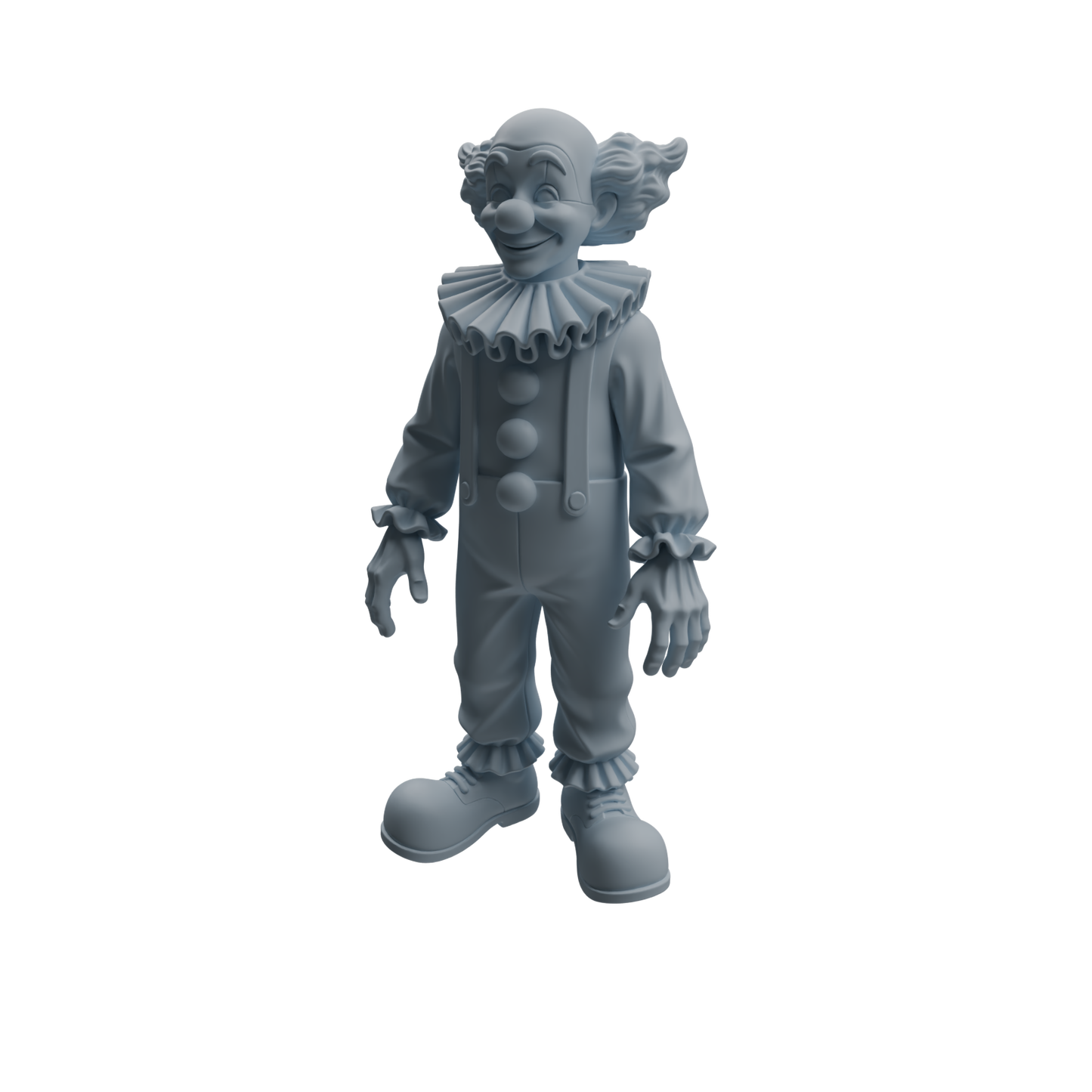 MRY-SFW LYTR1055 Carnival Clown Style Character Modern Model 4 pcs