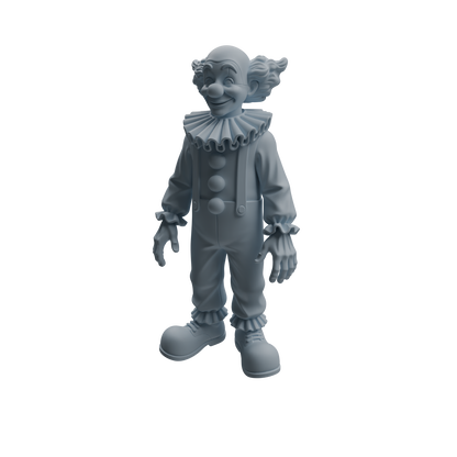 MRY-SFW LYTR1055 Carnival Clown Style Character Modern Model 4 pcs