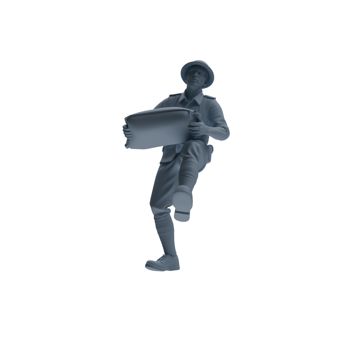 MRY-SFW SSTR177 Miniatures Soldier Model Kit Combat Engineer Soldier Modern Model 6 pcs