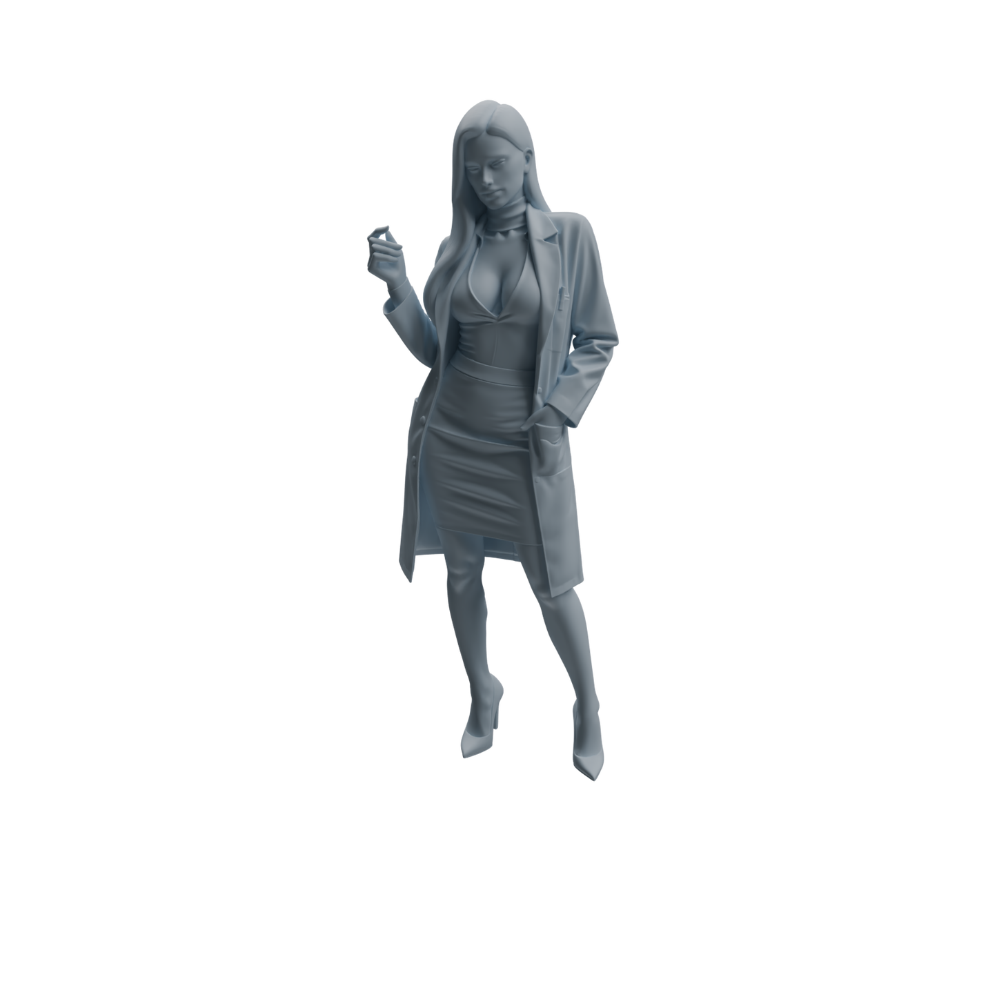 MRY-SFW LYTR1000 Female Doctor Character Model Modern 4 pcs