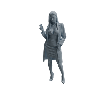 MRY-SFW LYTR1000 Female Doctor Character Model Modern 4 pcs