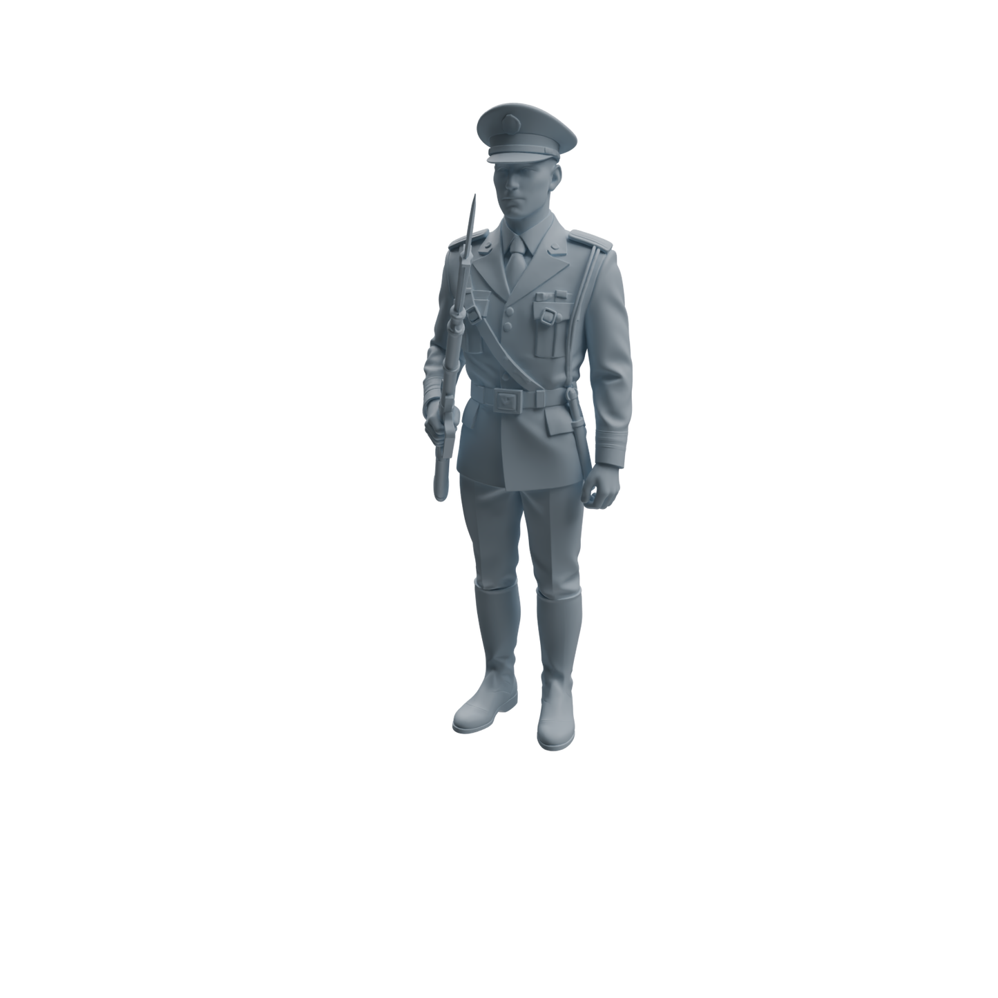 MRY-SFW LYTR946 Uniformed Soldier Man Character Modern Model 4 pcs