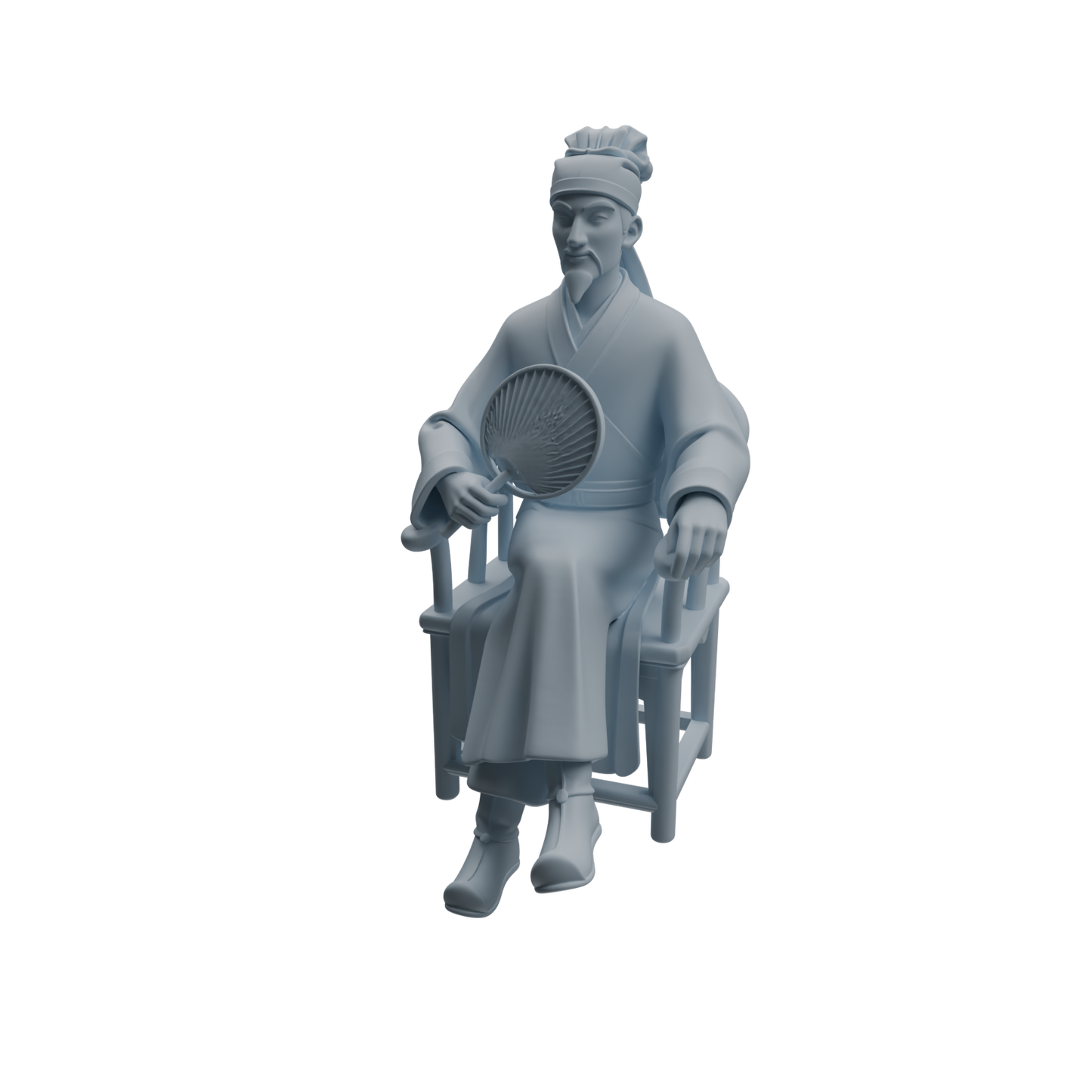 MRY-SFW LYTR979 Ancient Literati Gentleman Character Modern Model 3 pcs