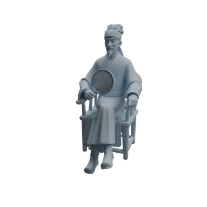MRY-SFW LYTR979 Ancient Literati Gentleman Character Modern Model 3 pcs