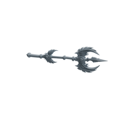 MRY-SFW LYGS432 Mysterious Pattern Crescent Battle Weapon Modern Model 4 pcs