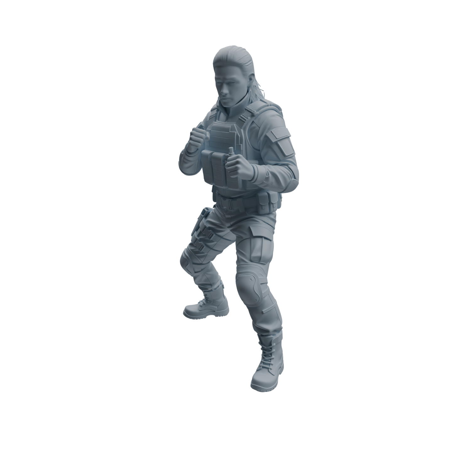 MRY-SFW LYTR952 Tactical Gear Man Character Modern Model 4 pcs