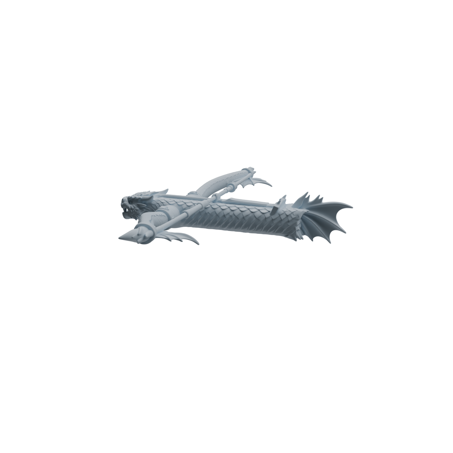 MRY-SFW LYGS457 Multi-style Dragon Pattern Crossbow Modern Model 4 pcs