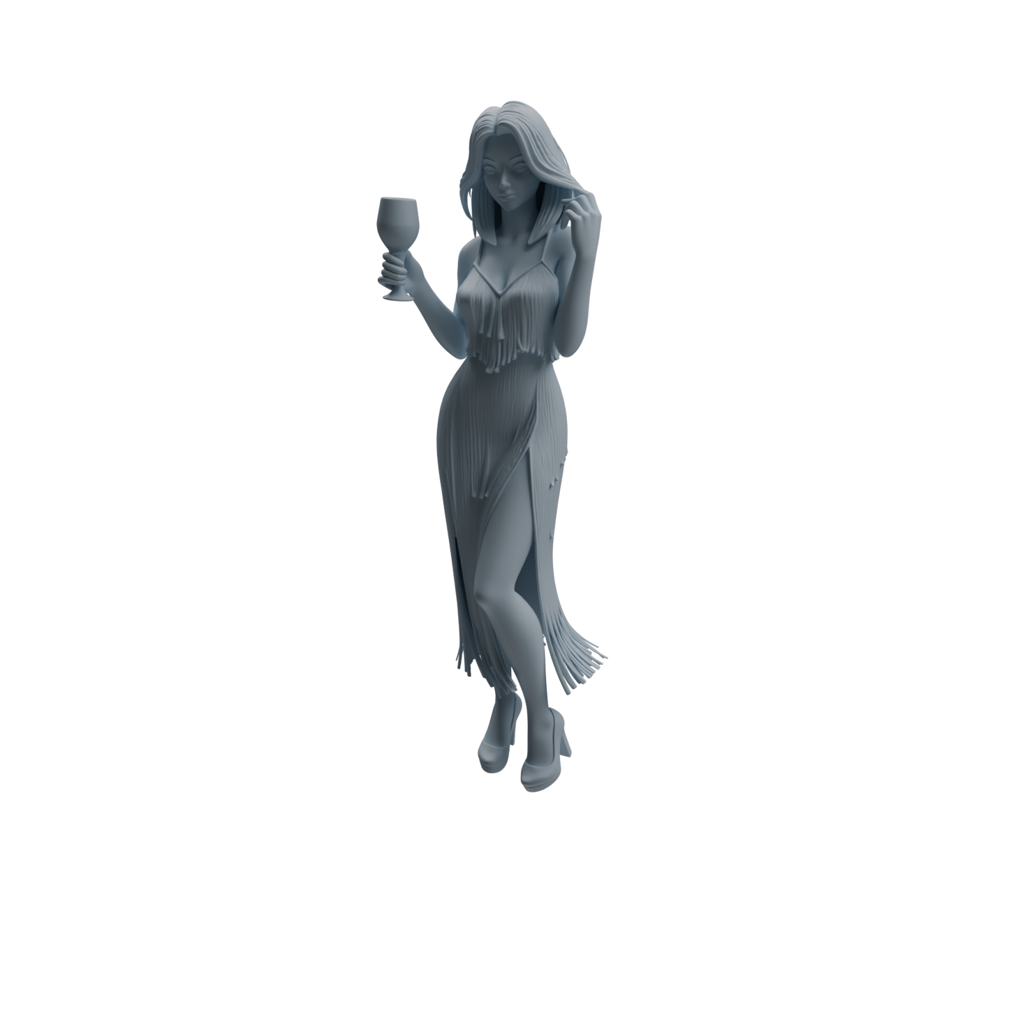 MRY-SFW LYTR935 Banquet Female Guest Character Modern Model 4 pcs