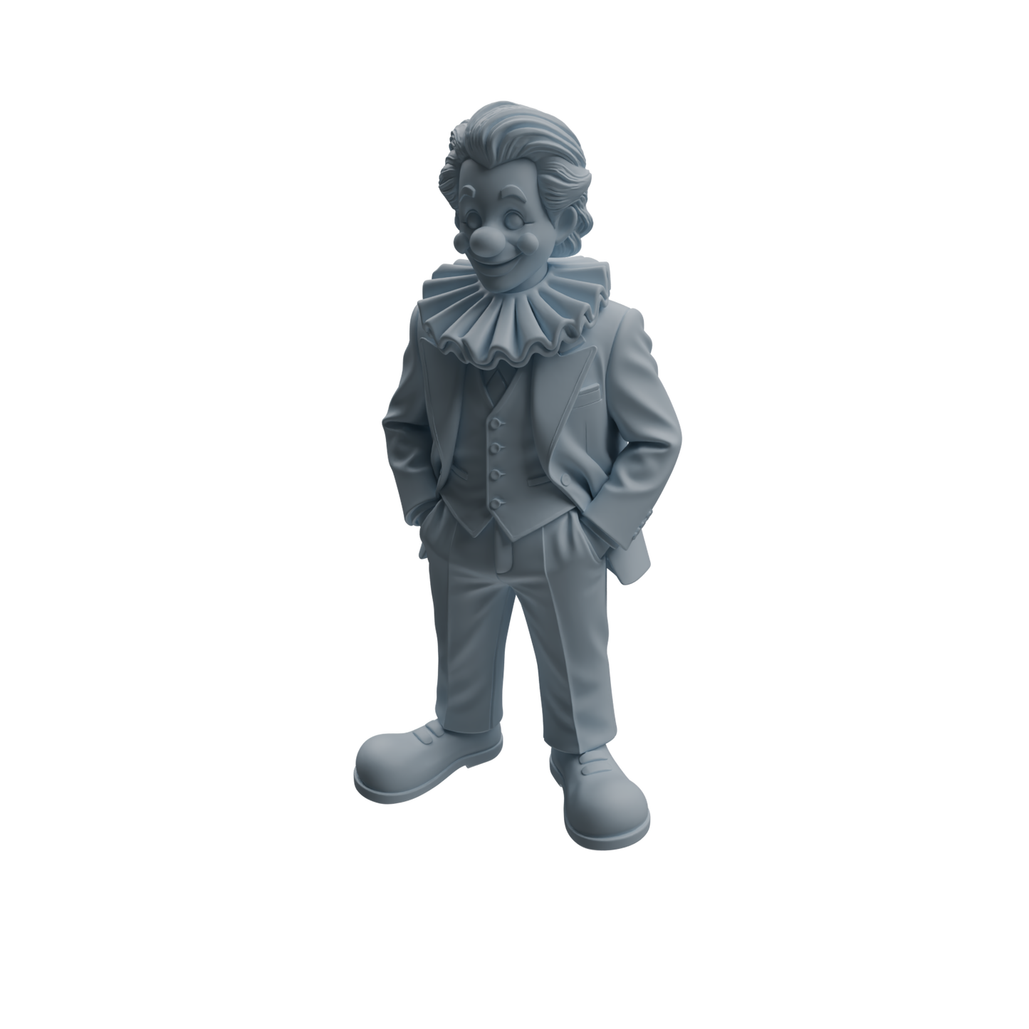 MRY-SFW LYTR1056 Circus Clown Performance Pose Character Modern Model 3 pcs