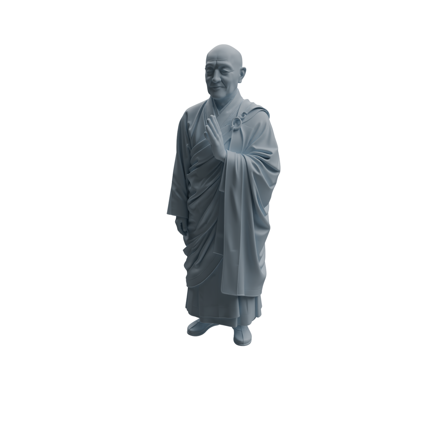 MRY-SFW LYTR1082 Monk with Ritual Tools Character Modern Model 3 pcs