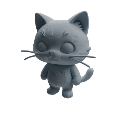 MRY-SFW LYTR1048 Cartoon Bear & Cat Animal Modern Model 4 pcs
