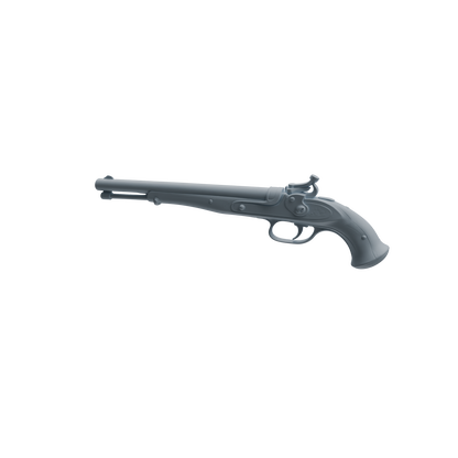 MRY-SFW LYGS442 Battle Axe and Vintage Musket Weapon Modern Model 3 pcs