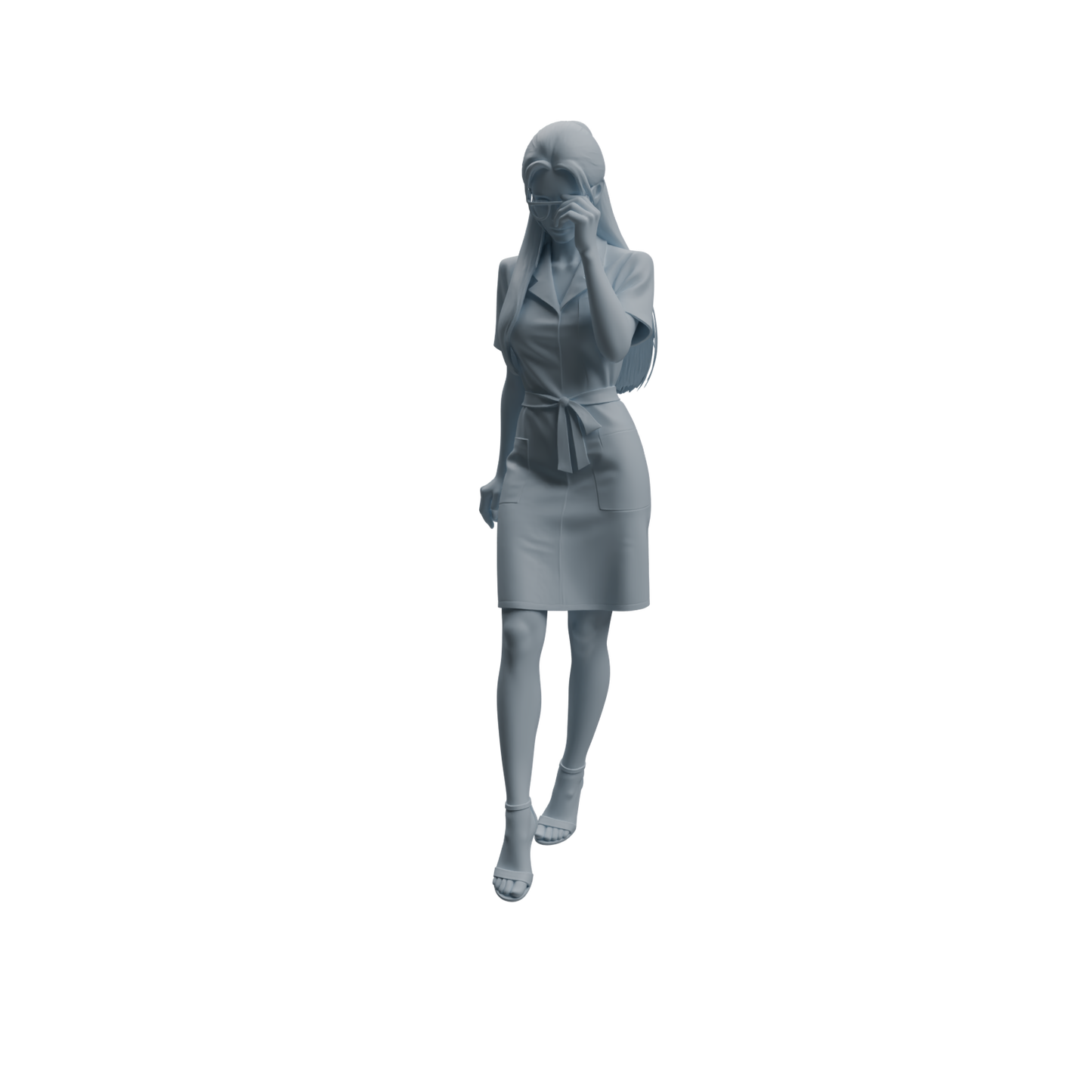 MRY-SFW LYTR1001 Stylish Female Doctor Character Modern Model 3 pcs