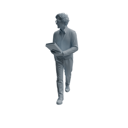 MRY-SFW LYTR971 Lesson-Preparing Teacher Character Modern Model 4 pcs
