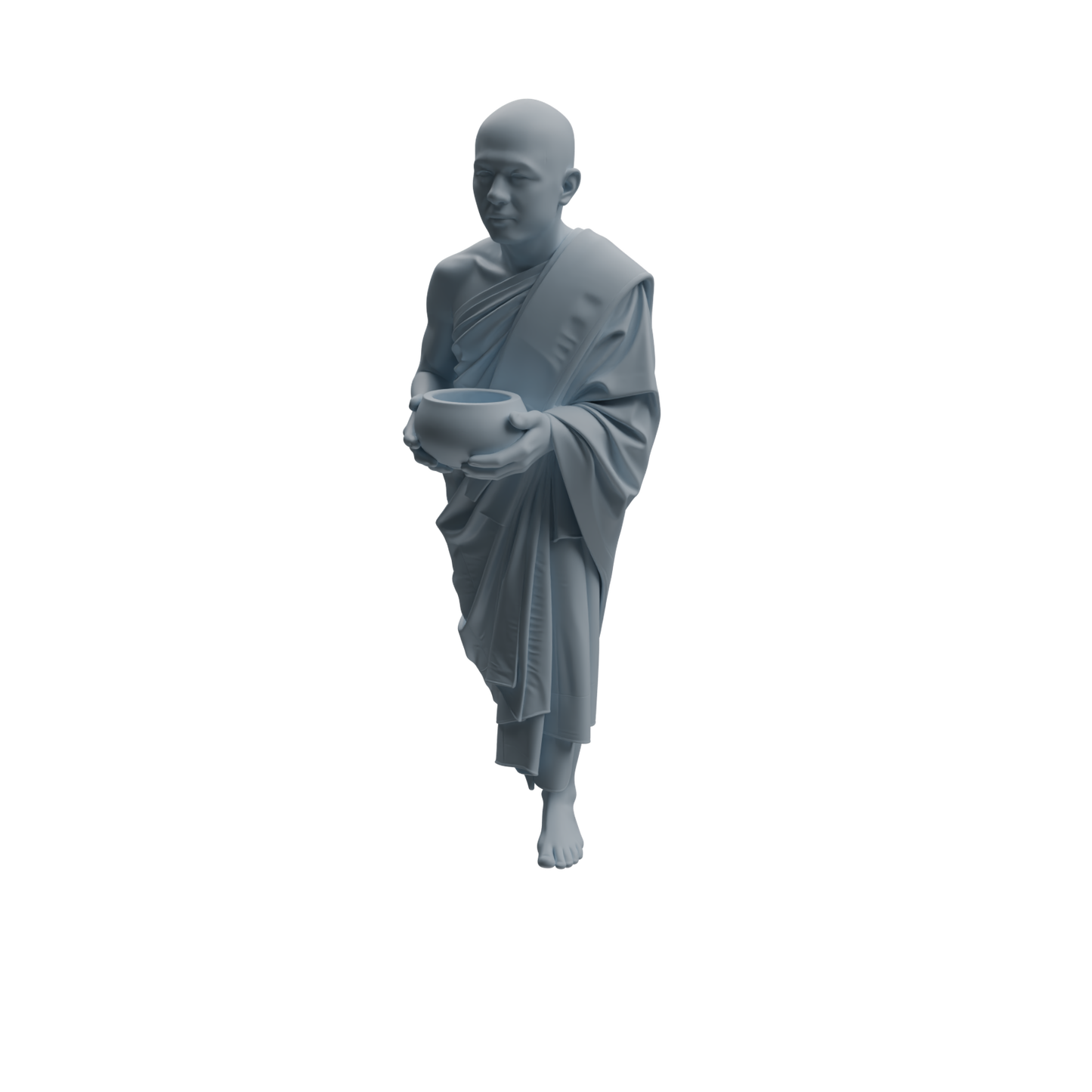MRY-SFW LYTR1080 Zen-style Monk Character Modern Model 3 pcs