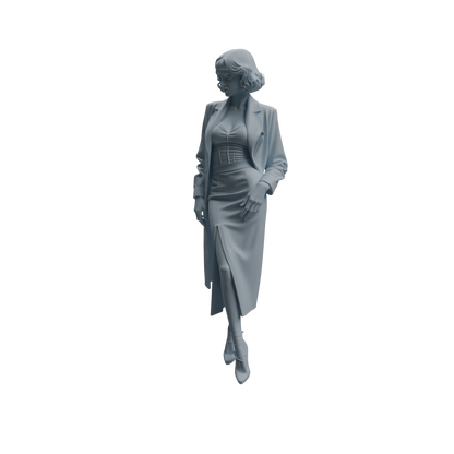 MRY-SFW LYTR1005 Female Doctor in Different Poses Character Modern Model 3 pcs