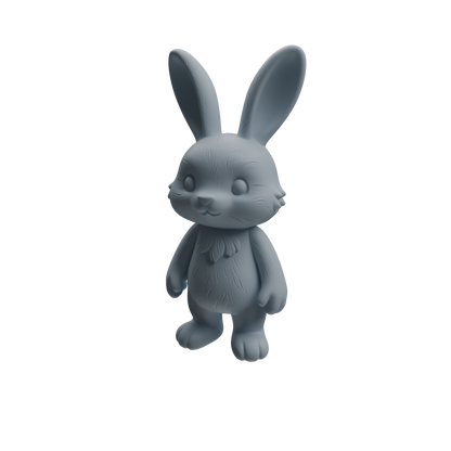 MRY-SFW LYTR1047 Cartoon Rabbit Animal Modern Model 4 pcs