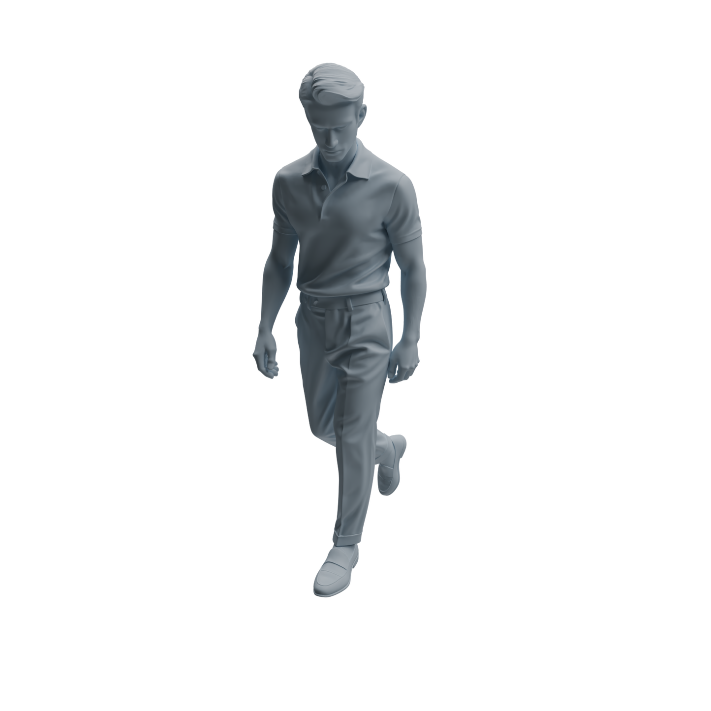 MRY-SFW LYTR990 Streetwear Style Man Character Modern Model 4 pcs