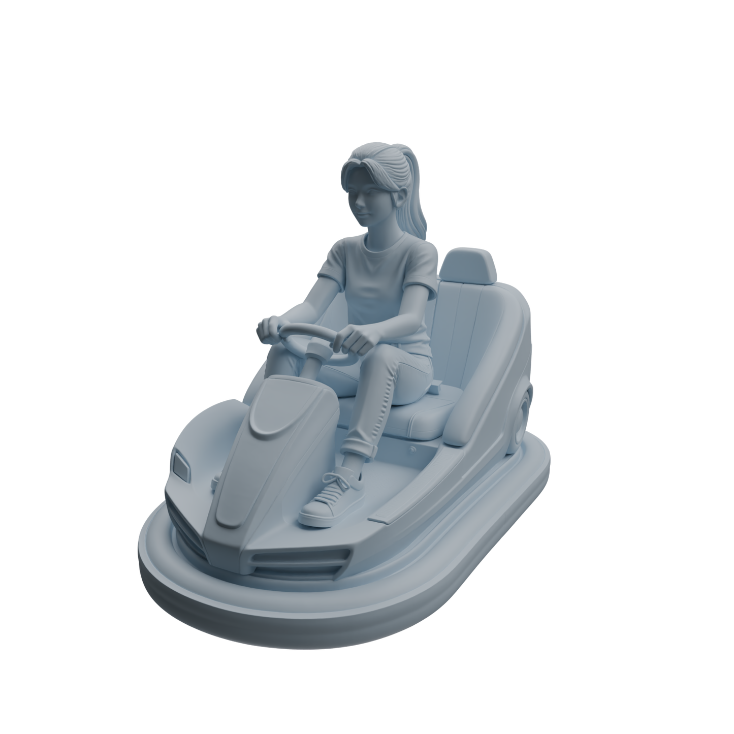MRY-SFW LYTR1046 Amusement Park Bumper Car Adult Character Modern Model 4 pcs