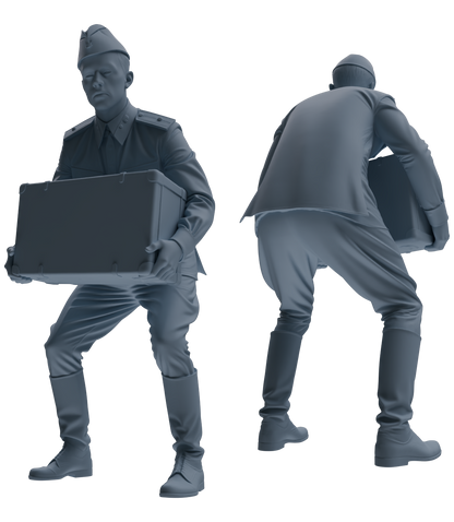 MRY-SFW LYGR727 WWII Soviet Army War Scene Six-Person Carrying Group