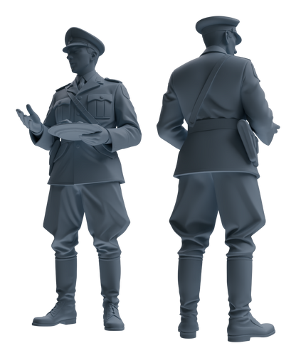 MRY-SFW LYGR580 WWII French Army Six-Person Mess Hall Group