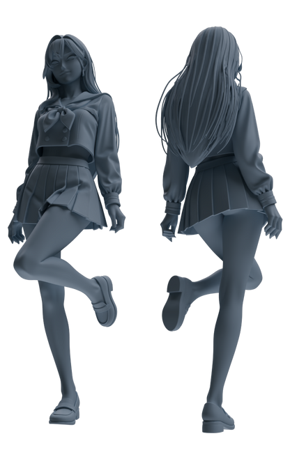 MRY-SFW LYTR886 Fresh Japanese Girl Modern Model 3 pcs