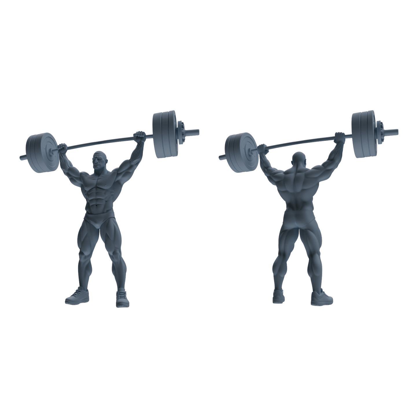 MRY-SFW LYTR798 Weightlifting Fitness Figure Modern Model 6 pcs Miniature Car Diorama Figures Scene Props Accessories Resin
