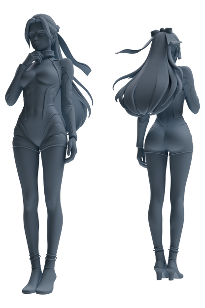 MRY-SFW LYTR878 Sci-Fi Modified Woman Figure Modern Model 4 pcs