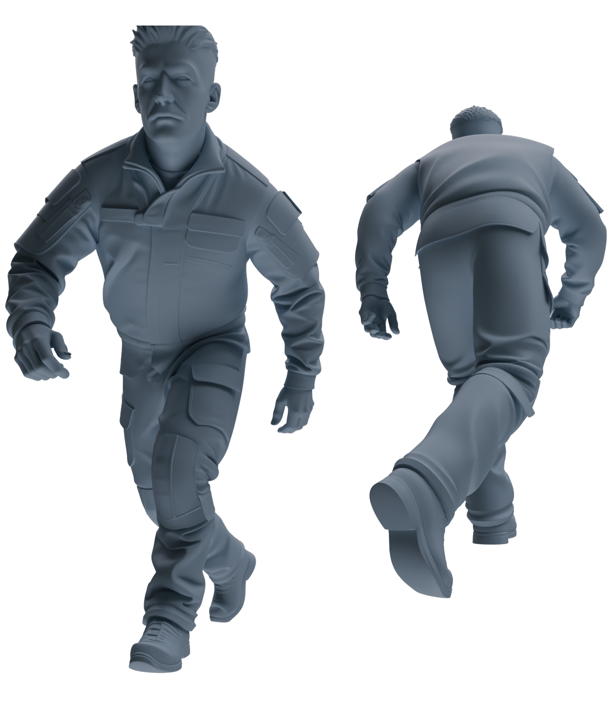 MRY-SFW LYGR688 Modern U.S. Military Six-Person Crawling Group