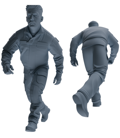 MRY-SFW LYGR688 Modern U.S. Military Six-Person Crawling Group