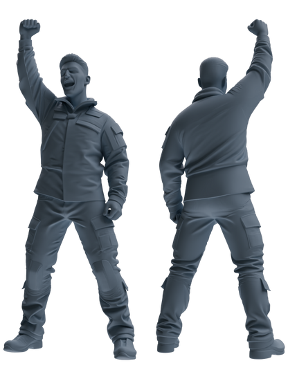 MRY-SFW LYGR697 Modern U.S. Military Six-Person Entertainment Group