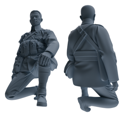 MRY-SFW LYGR610 Historical People's Liberation Army Six-Person Command Group