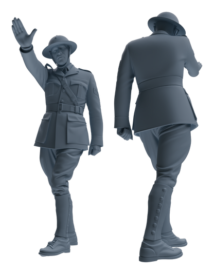 MRY-SFW LYGR602 Historical WWII British Army Six-Person Training Group