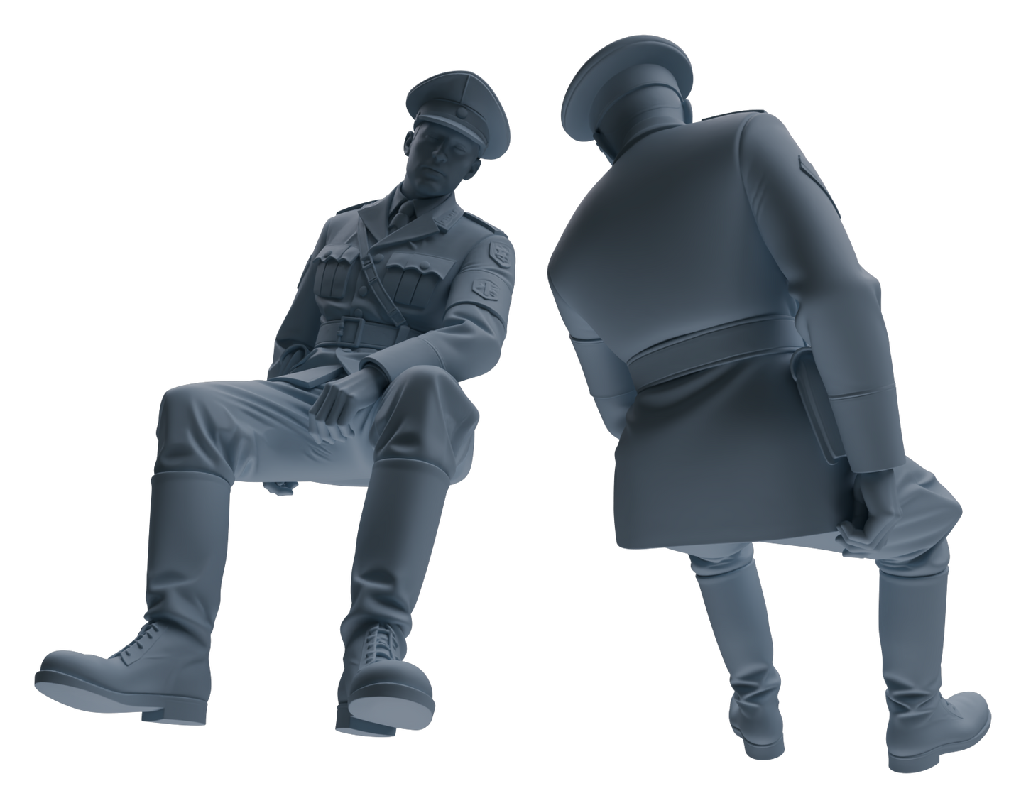 MRY-SFW LYGR587 WWII French Army Seven-Person Rest Group