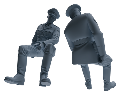 MRY-SFW LYGR587 WWII French Army Seven-Person Rest Group