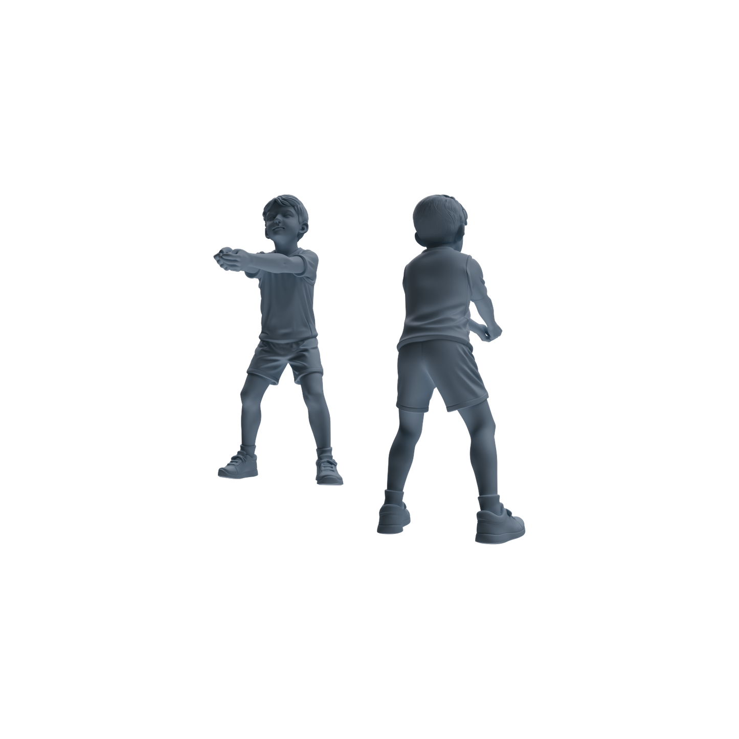 MRY-SFW LYTR819 Child Basketball Player Figure Modern Model 6 pcs Miniature Car Diorama Figures Scene Props Accessories Resin