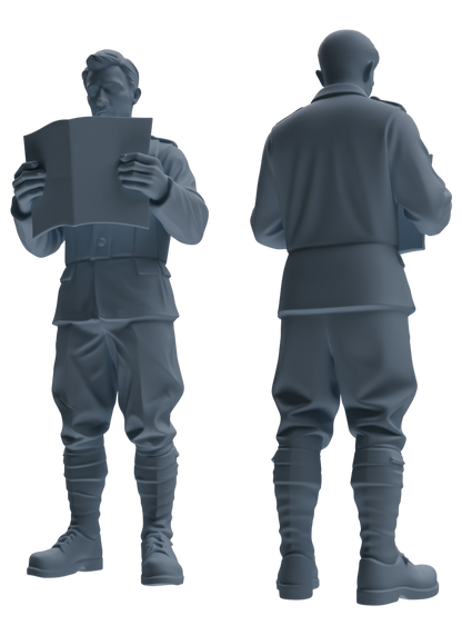 MRY-SFW SSTR175 Miniatures Soldier Model Kit Combat Soldier Pose Modern Model 6 pcs