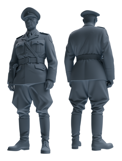 MRY-SFW LYGR583 WWII French Army Six-Person Daily Routine