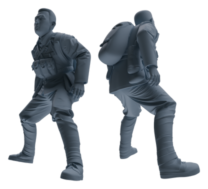 MRY-SFW LYGR609 Historical People's Liberation Army Seven-Person Battle Group