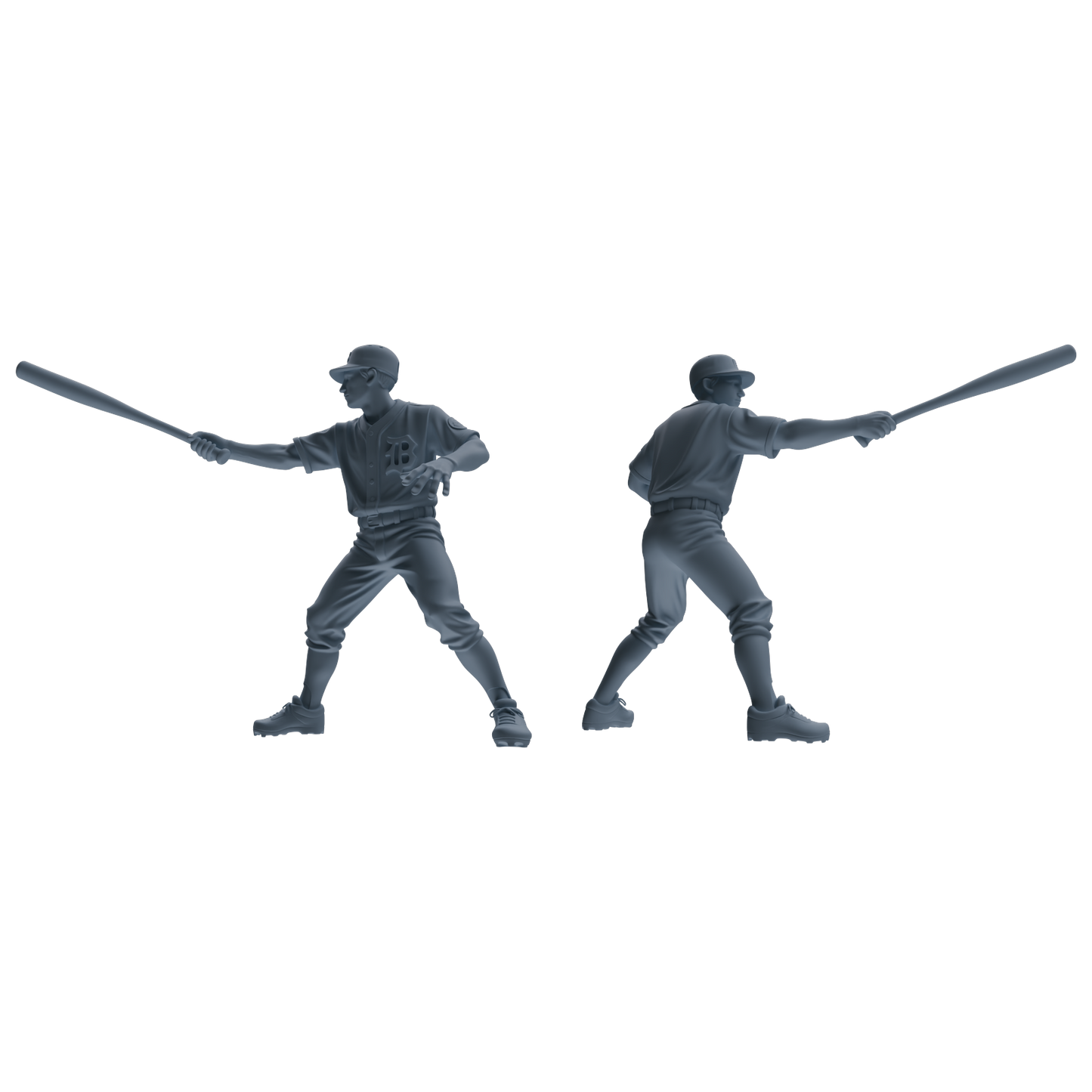 MRY-SFW LYTR808 Baseball Player Figure Modern Model 6 pcs Miniature Car Diorama Figures Scene Props Accessories Resin