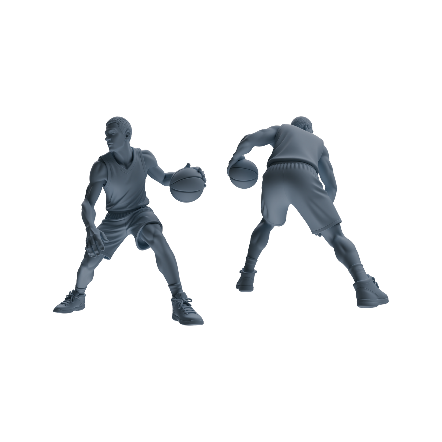 MRY-SFW LYTR804 Basketball Player Figure Modern Model 5 pcs Miniature Car Diorama Figures Scene Props Accessories Resin