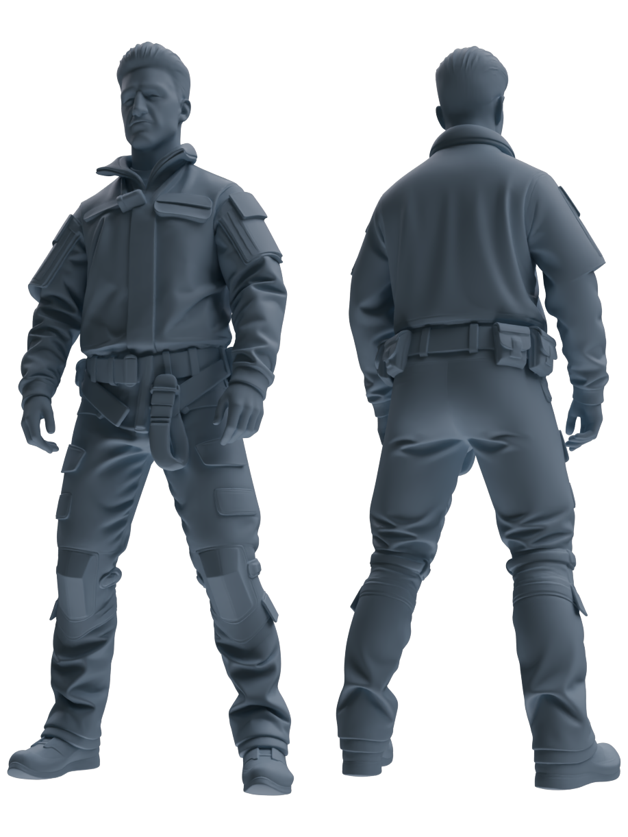 MRY-SFW LYGR689 Modern U.S. Military Six-Person Daily Routine