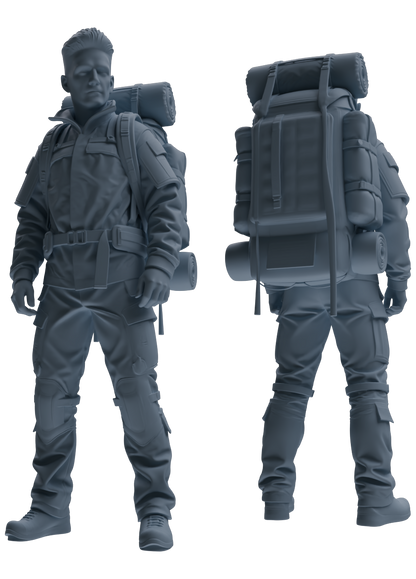 MRY-SFW LYGR693 Modern U.S. Military Six-Person Hiking Group