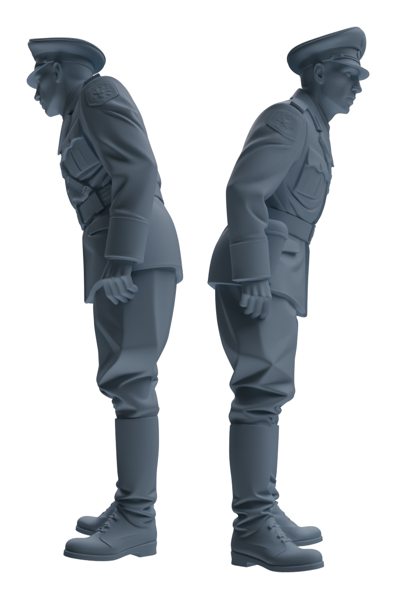 MRY-SFW LYGR584 WWII French Army Six-Person Daily Routine 2