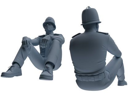 MRY-SFW LYGR808 Modern British Police Seven-Person Rest Group